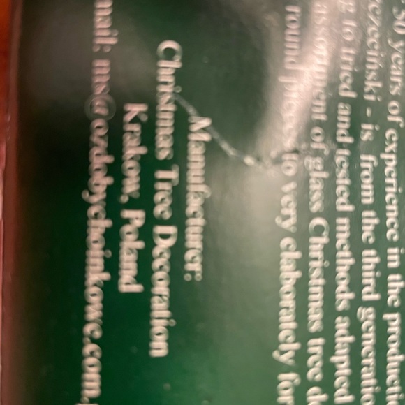 MS Traditional Christmas Tree Decoration - Picture 5 of 5